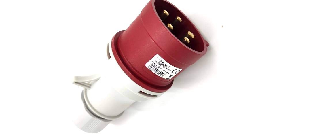 Pawbol Wtyczka siłowa 32A 5P 400V IP44 B.1032
