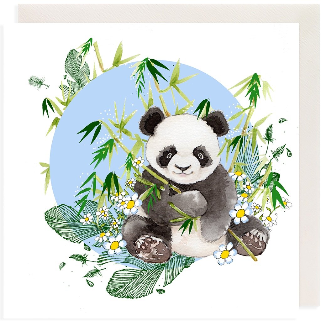 Clear Creations Karnet Swarovski CL2012 Panda