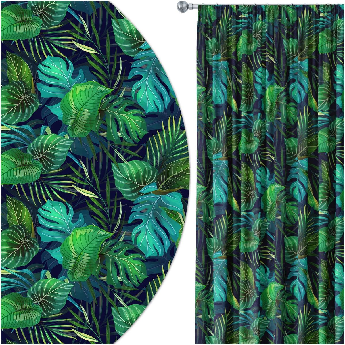 Zasłony Gotowe Na Taśmie Zasłona Na Żabki 140X250