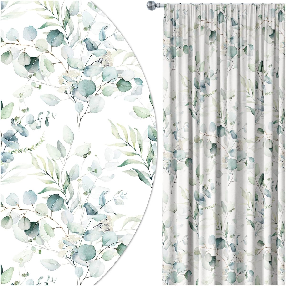 Zasłony Gotowe Na Taśmie Zasłona Na Żabki 140X250