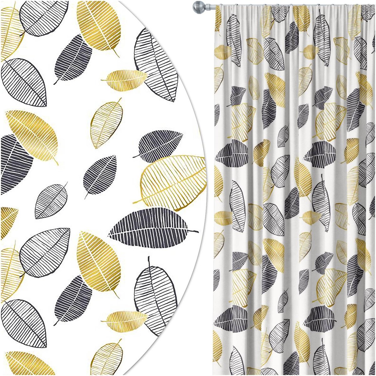 Zasłony Gotowe Na Taśmie Zasłona Na Żabki 140X250