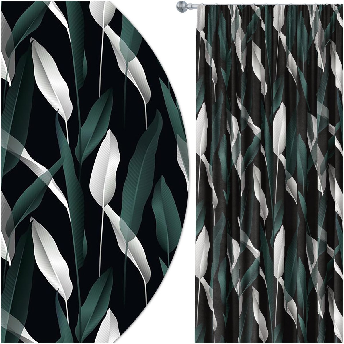 Zasłony Gotowe Na Taśmie Zasłona Na Żabki 140X250