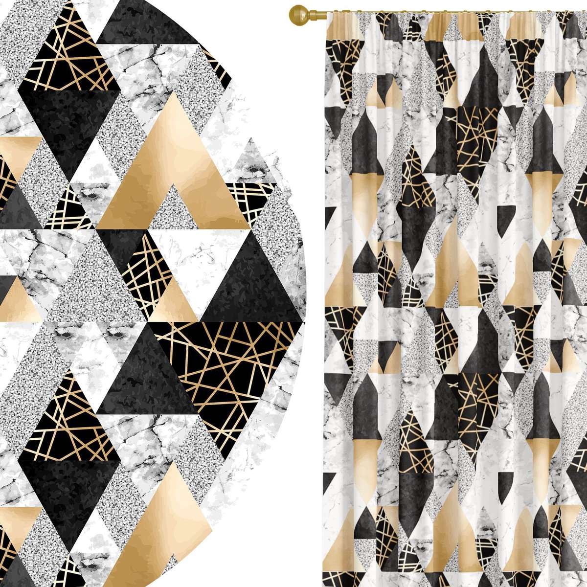 Zasłony Gotowe Na Taśmie Zasłona Na Żabki 140X250