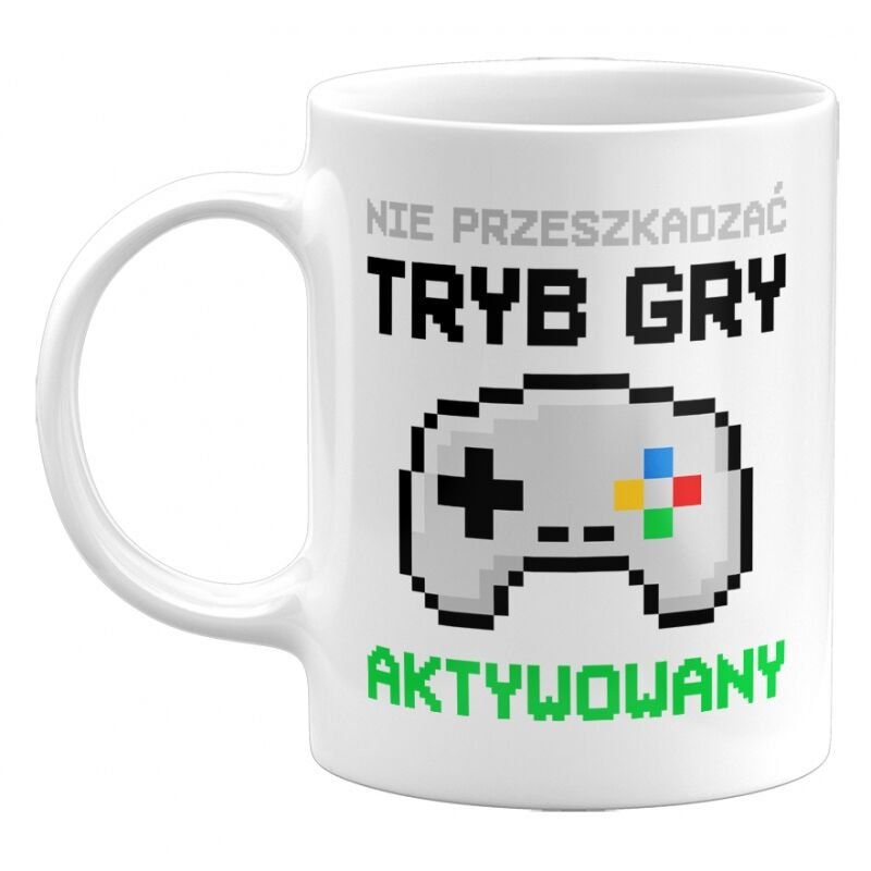 Kubek Nie Przeszkadzać, Tryb Gry Aktywowany. Kubek Dla Gracza, 330Ml