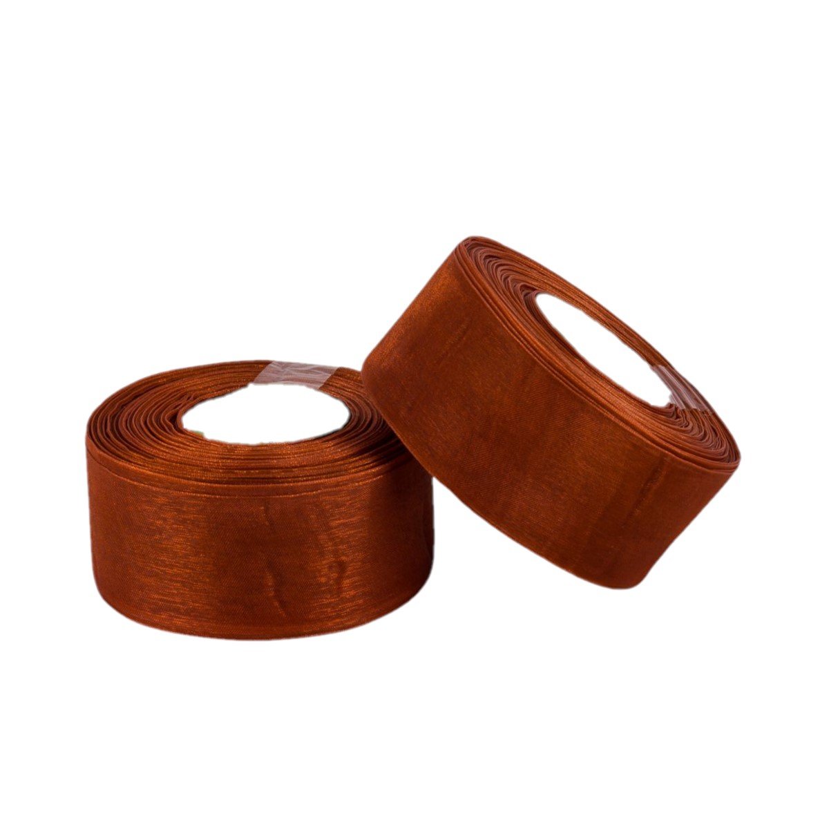 Wstążka Organza Miedziana Miedziany 38Mm X 36Y