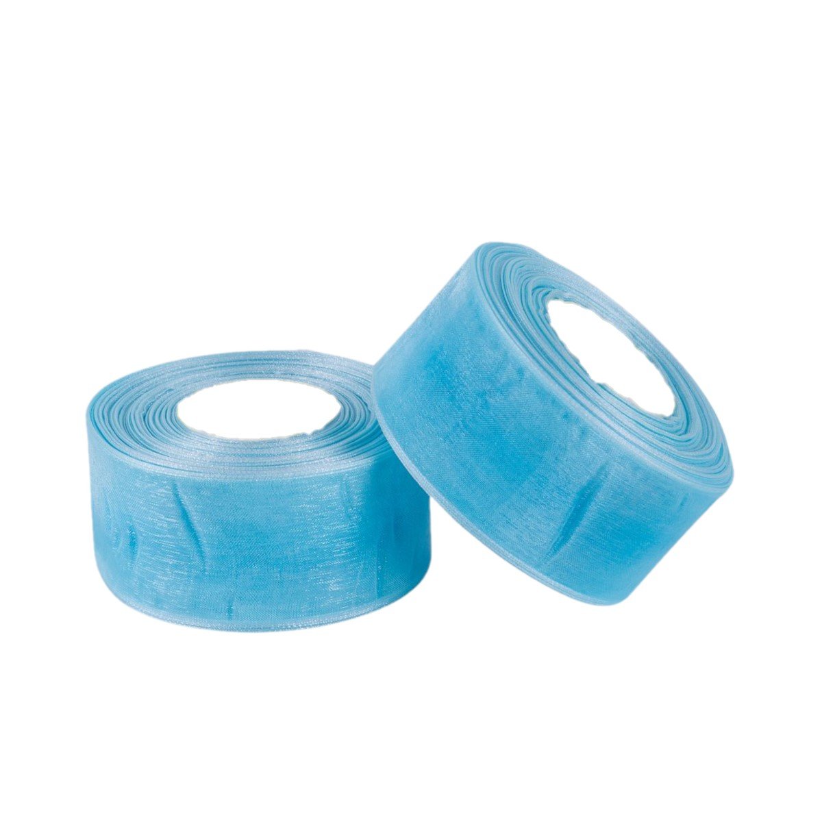 Wstążka Organza Jasno Niebieska 38Mm X 36Y