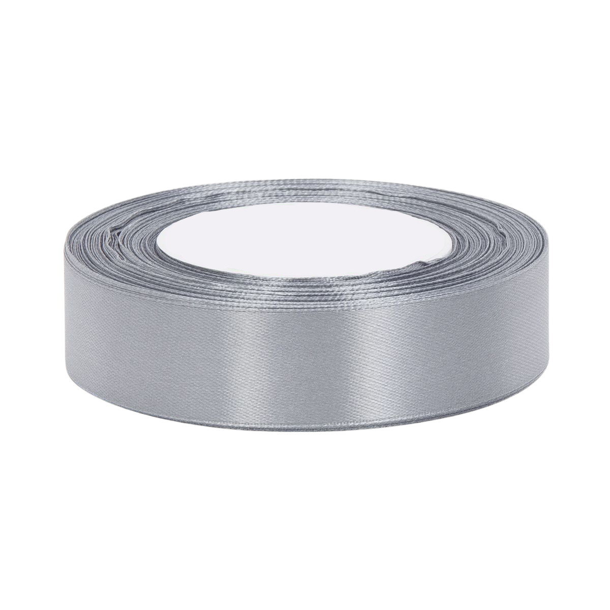 Wstążka Satynowa Ciemne Srebro 25Mm X 36Y