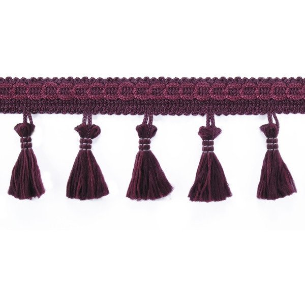 Taśma Z Chwościkami Bp - 55 (1Mb) Łosoś/Jasne Bordo 331/319