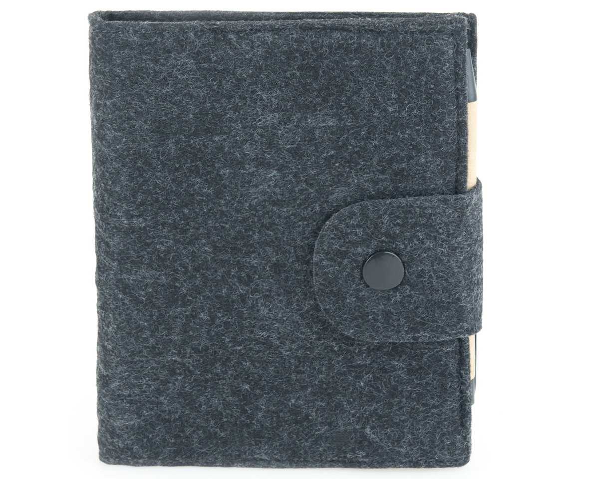 Mio-Gusto Okładka na notes Molly - Mio Gusto, Kolor: Popiel 254-OK/A