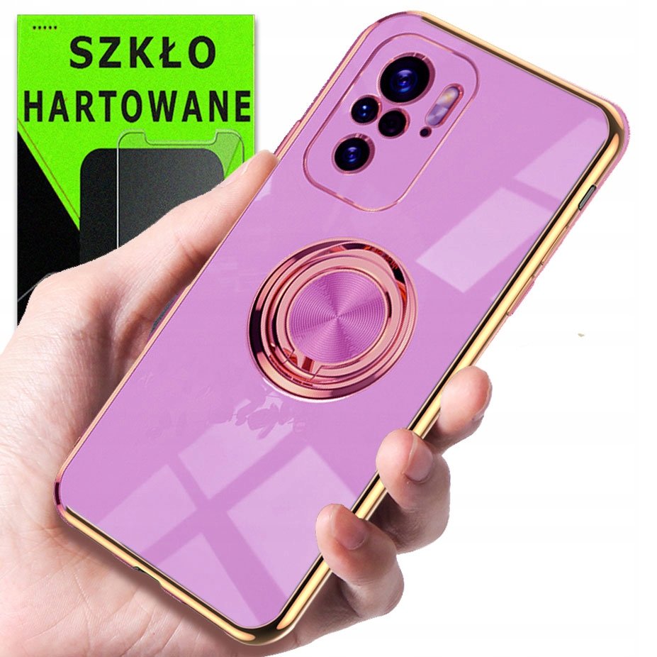 Etui marki OXYGEN CHIC do Xiaomi POCO F3 +szkło 9H