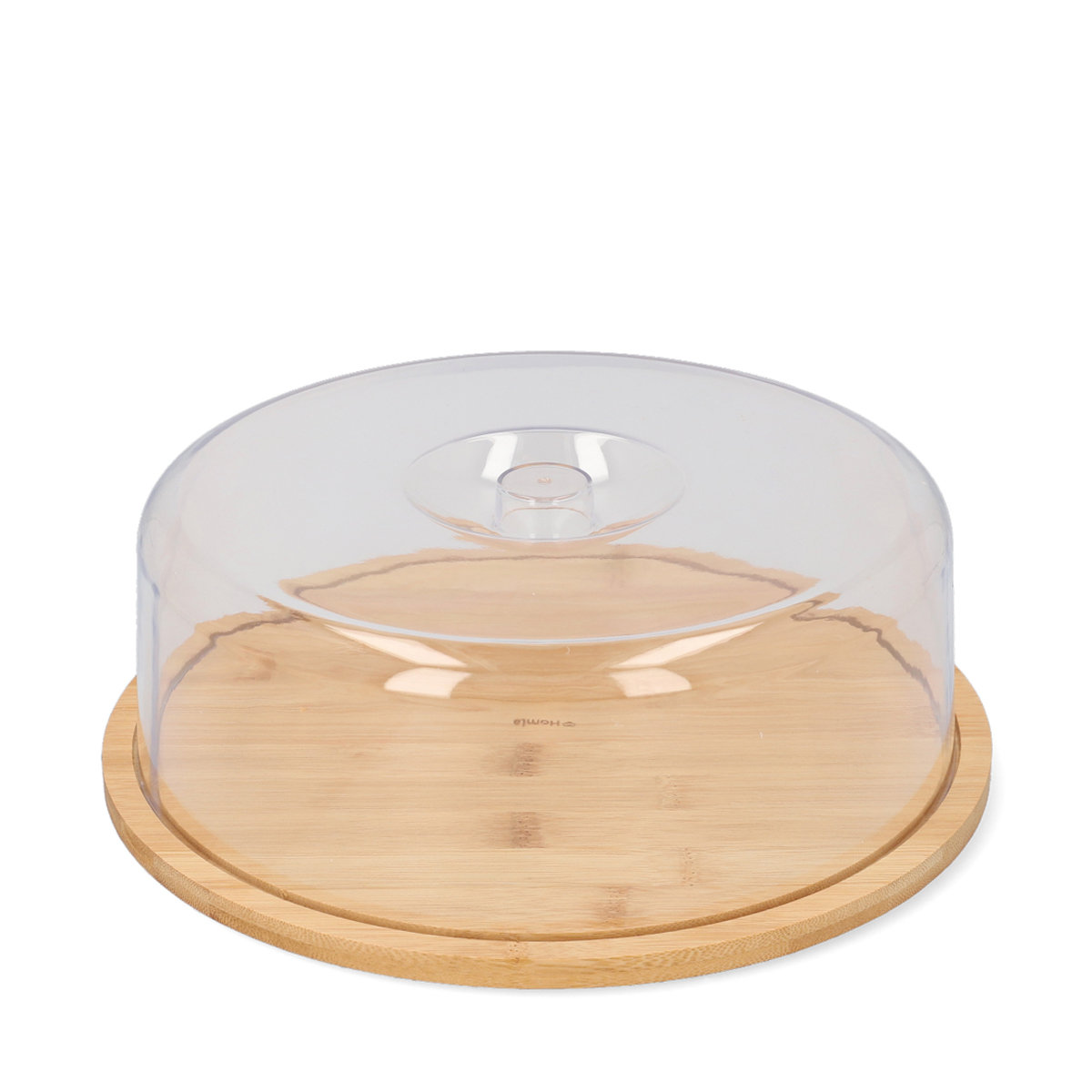 Patera Bambou Z Pokrywką Okrągła 28 Cm Homla