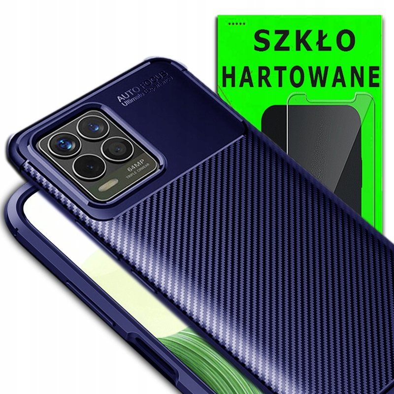 Etui marki OXYGEN GT do REALME 8 PRO +szkło 9H