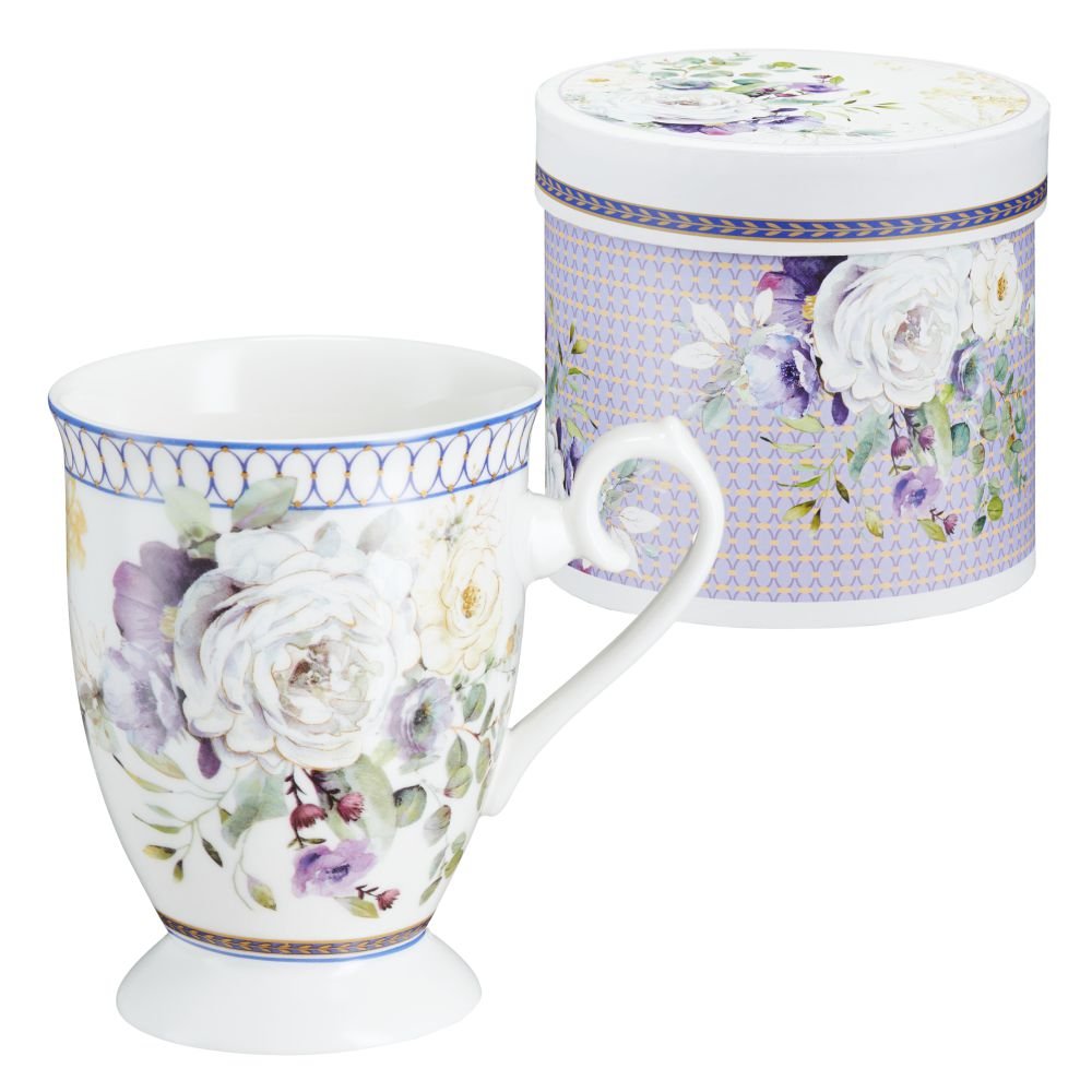 Kubek Porcelanowy 300Ml W Pudełku Ozdobnym Fantazy Villa Italia
