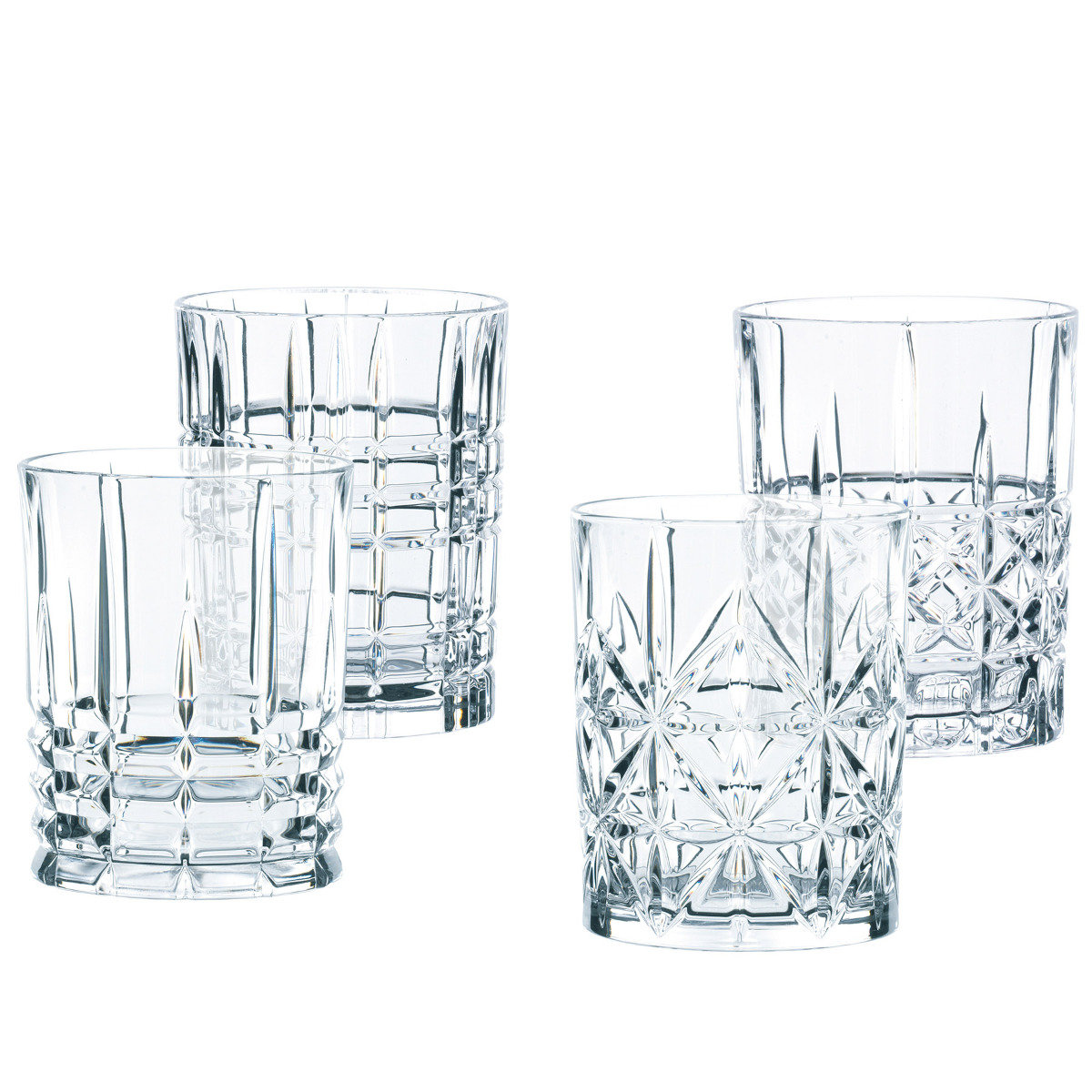 Spiegelau & Nachtmann Highland 0095906-0 komplet 4 szklanek, szkło kryształowe, 345 ml 95906