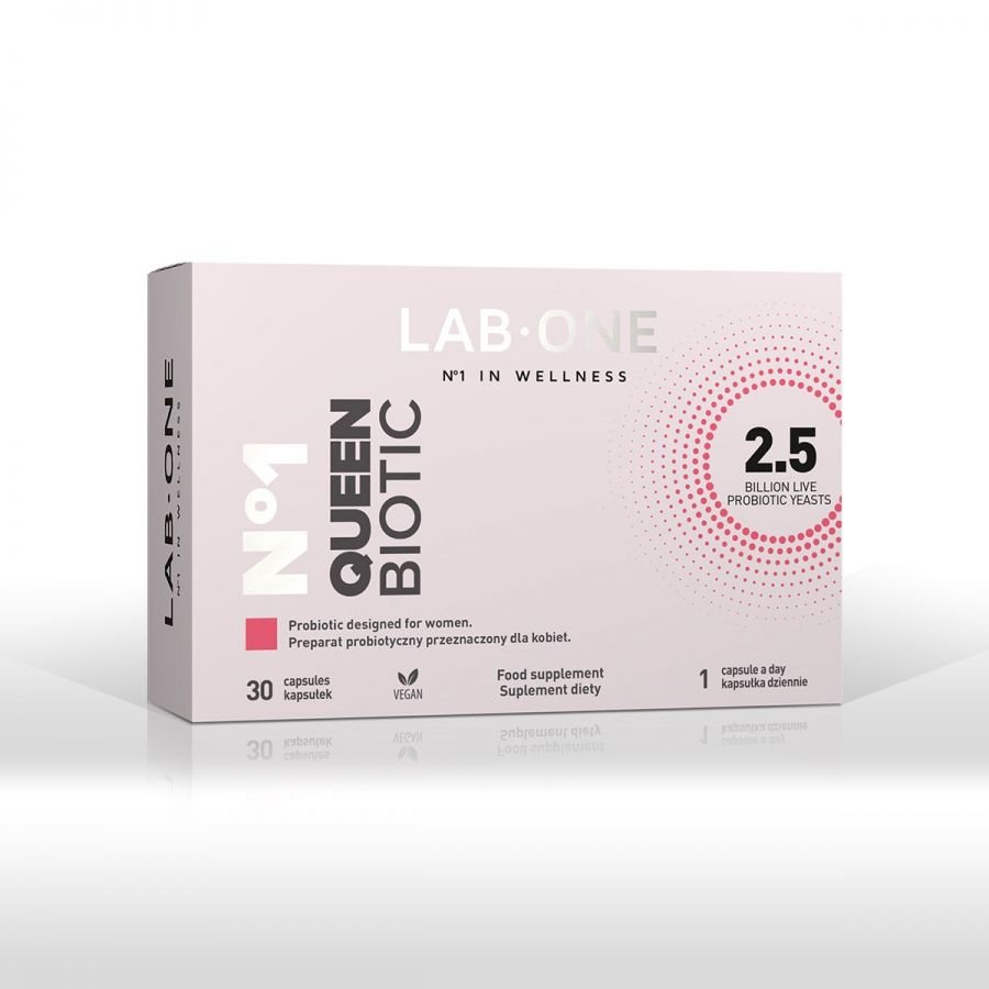 LAB ONE N1 QueenBiotic (Probiotyk dla Kobiet) 3 x 30 Kapsułek