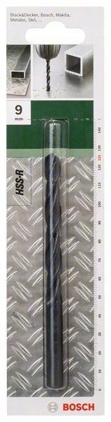 Bosch Wiertła kręte do metalu 2609255019 Średnica wiercenia: 9 mm