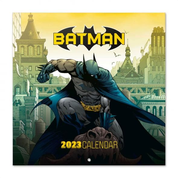 Kalendarz Ścienny 2023 Batman Z Plakatem