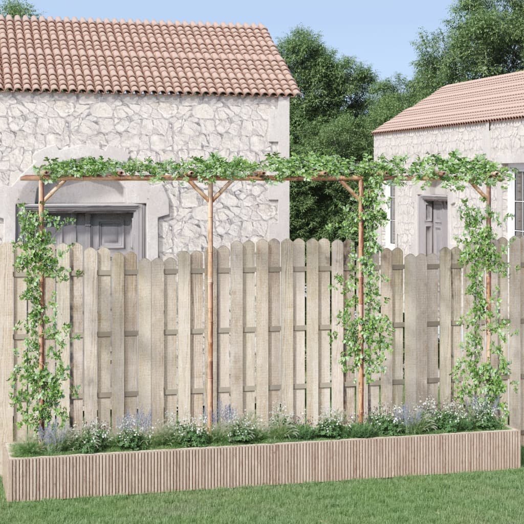 Lumarko Pergola bambusowa, 385 x 40 x 205 cm