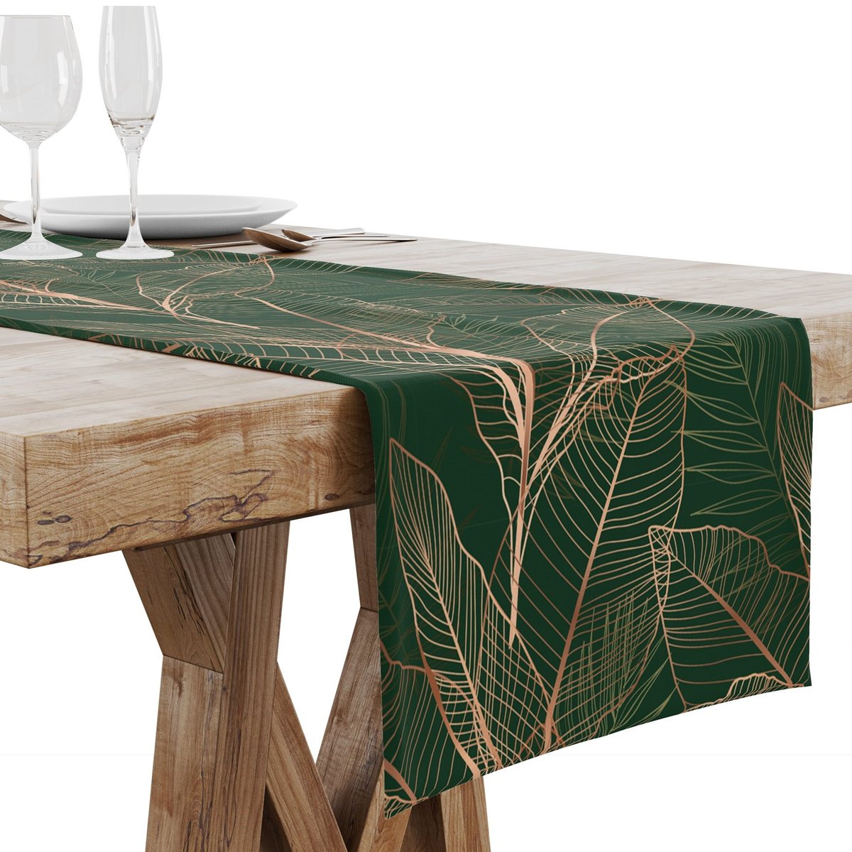 Bieżnik Obrus Na Stół Matowy Gładki 40X180