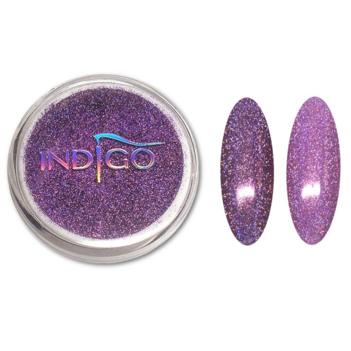 Indigo Pyłek Holo Effect Violet efekt brokat 2,5 g
