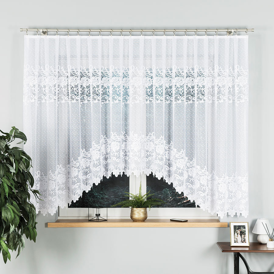 Firanka Gotowa Żakardowa Demetria 400X160 017480-001