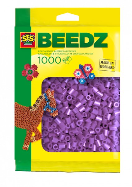 Ses Ironing beads-purple 1000pcs. 00709