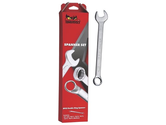 Zestaw kluczy płasko-oczkowych Teng Tools 6512 / 6521