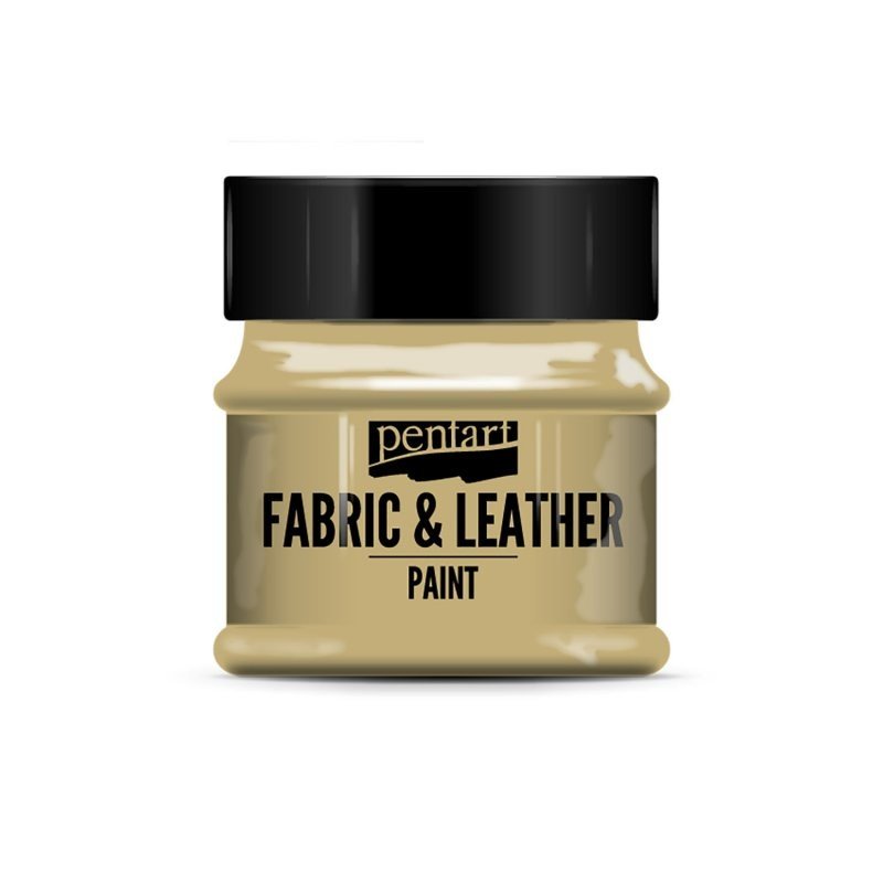 Farba Do Tkanin I Skór 50Ml Jasno Brązowa, Pentart