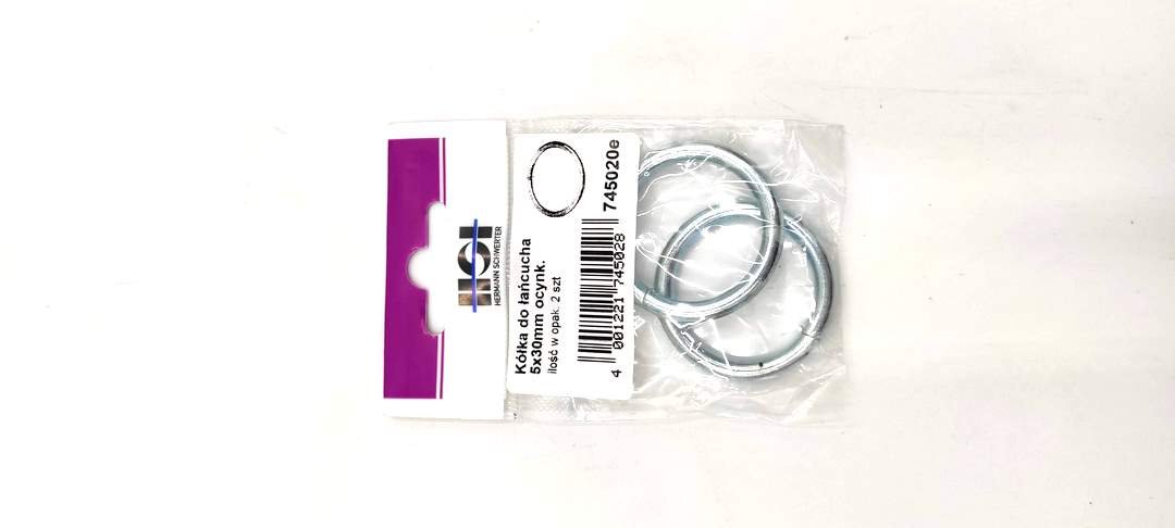 Kółka Do Łańcucha 5,0X30Mm