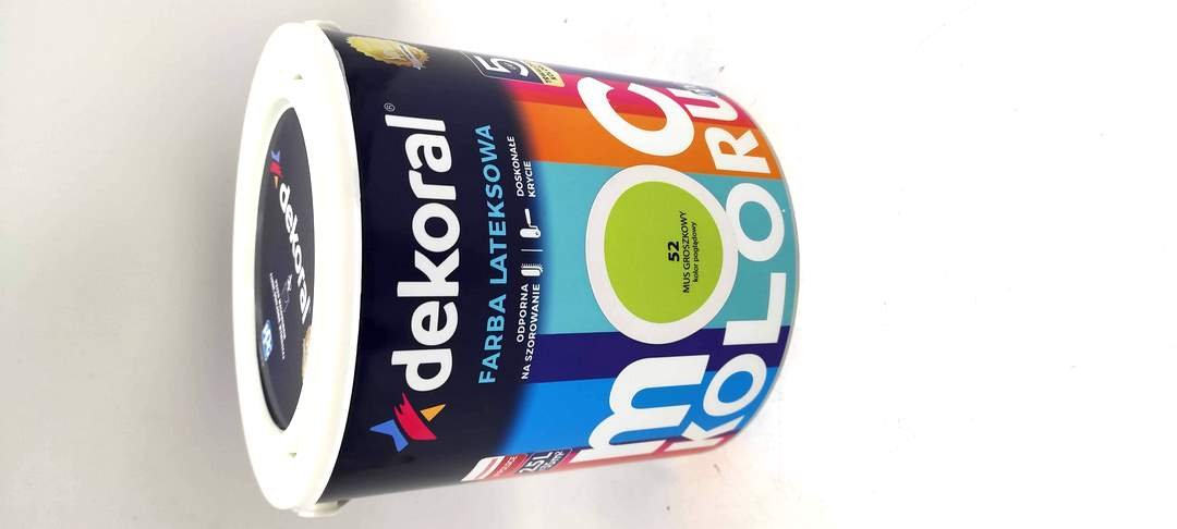 Farba lateksowa Moc Koloru Mus Groszkowy 2,5 l Dekoral