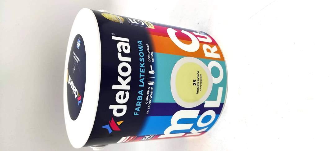 Dekoral Farba do ścian i sufitów promie$37 s$38o$39ca 2,5l AAEGDA
