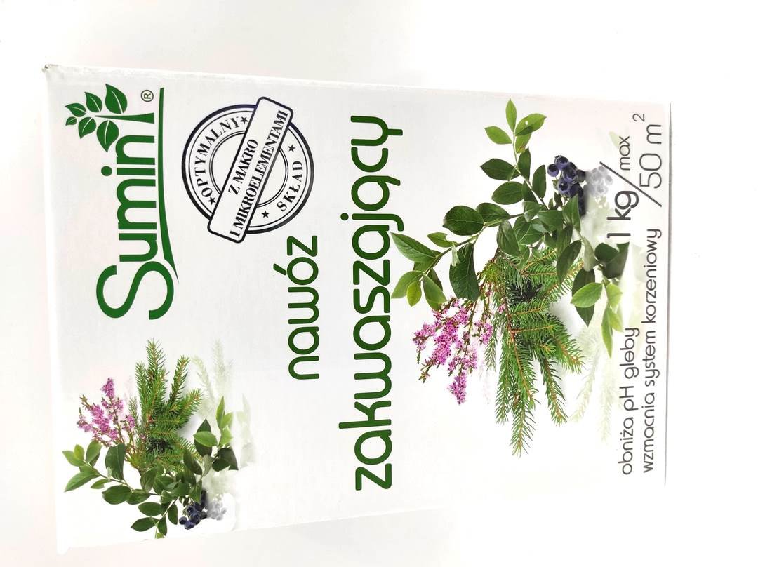 Sumin Nawóz granulowany zakwaszający 1kg borówka