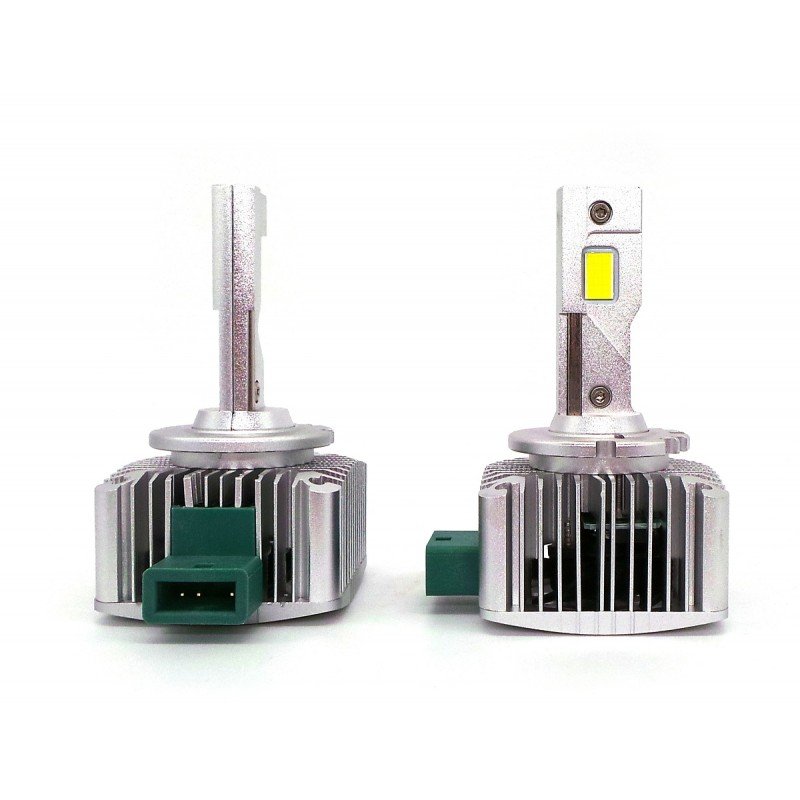 Żarówki Led D8S Canbus 2Szt Nowość 2X8000Lm Mocniejsza Niż Ksenon