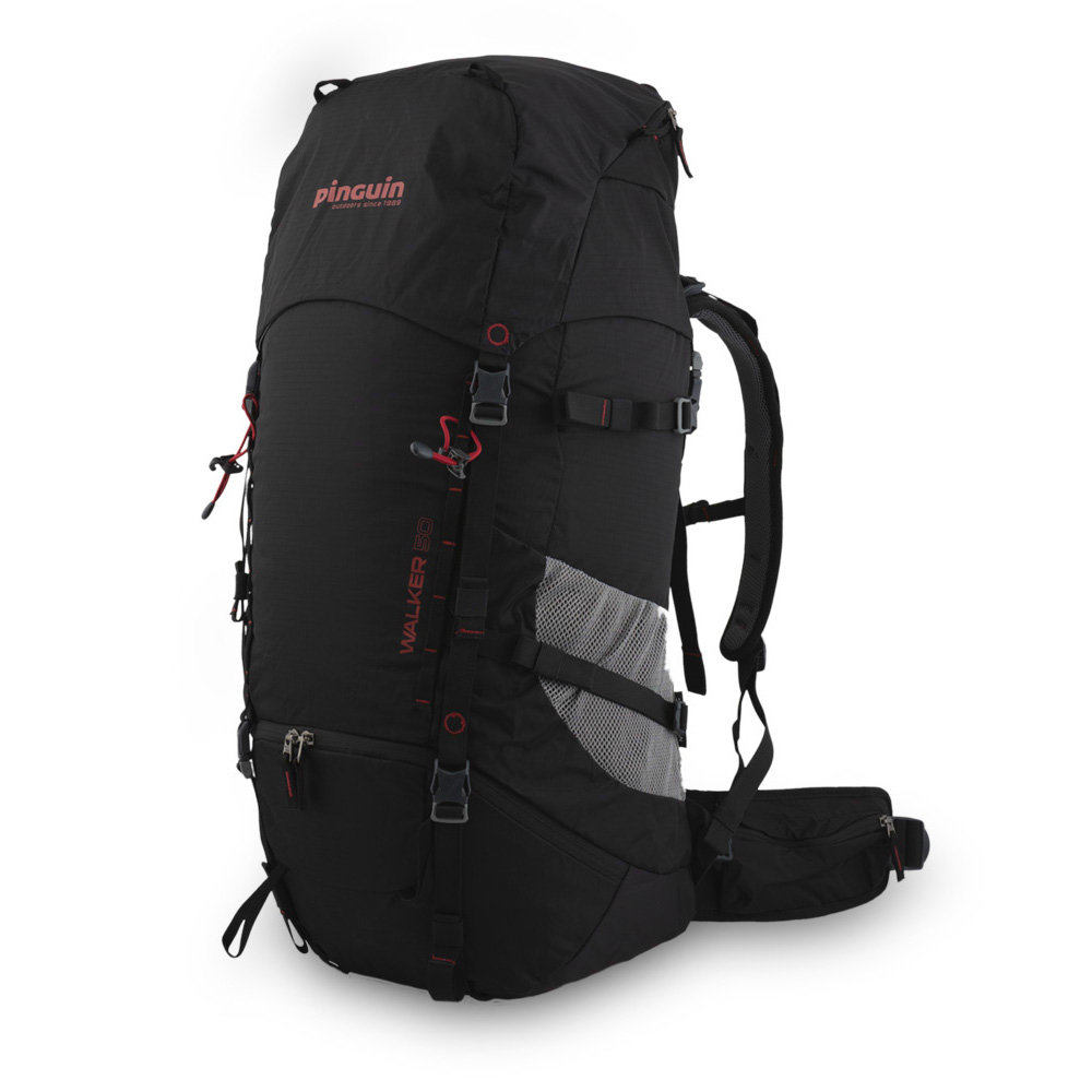 Plecak Trekkingowy Pinguin Walker 50L Nylon Black