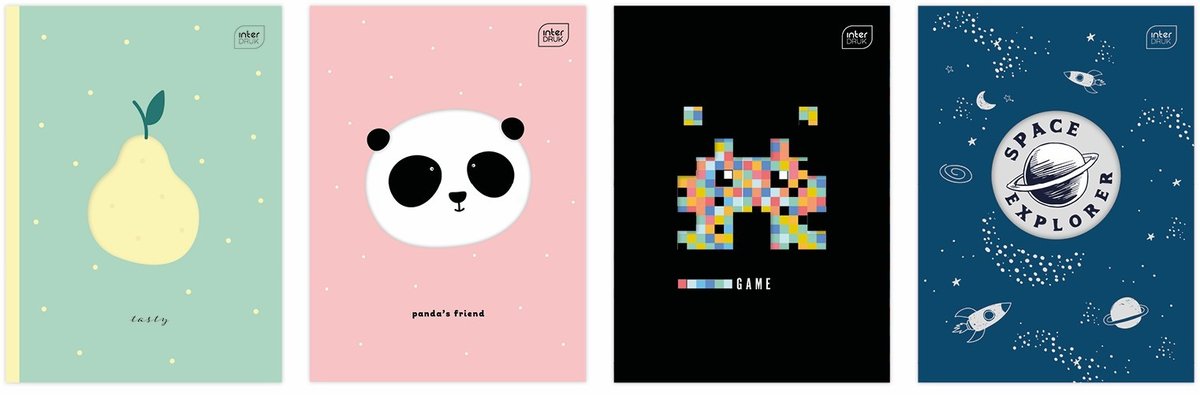 Zeszyt A5/32K kratka Shape (10szt) - INTERDRUK