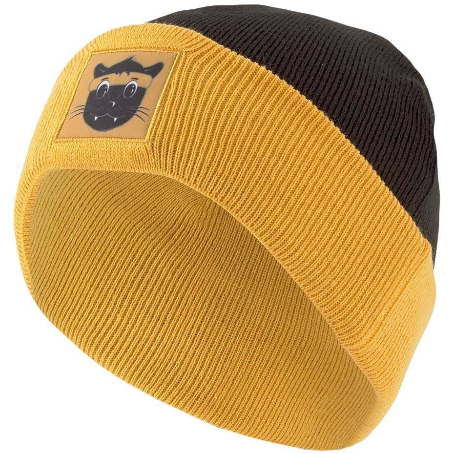 Czapka Dla Dzieci Puma Animal Classic Cuff Beanie Kids Żółto-Czarna 23456 01