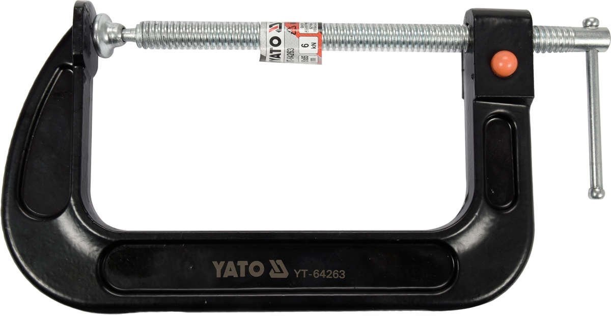 Yato ścisk śrubowy typu c, głęboki 50 mm YT-6426