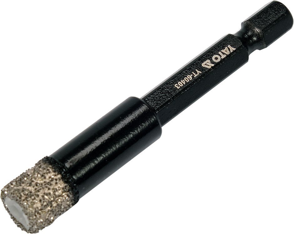 Diamentowe Wiertło Do Gresu 10Mm Hex Yato