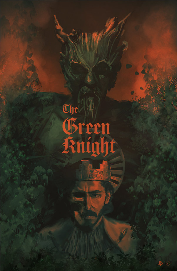 Green Knight - plakat premium 70x100 cm