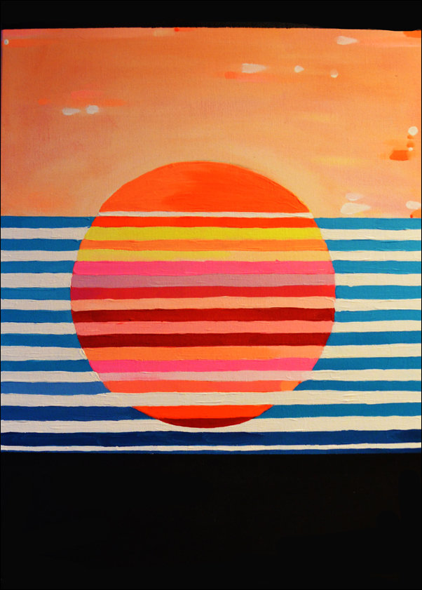 Solońce - plakat premium 61x91,5 cm