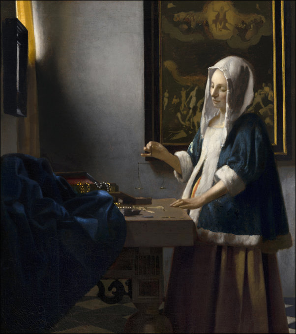 Allegory of the Catholic Faith, Jan Vermeer - plakat 59,4x84,1 cm