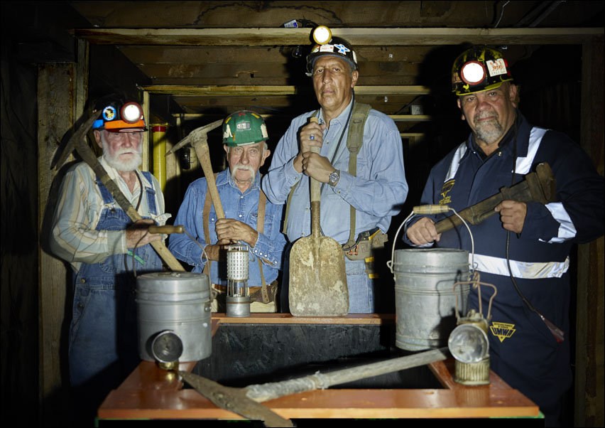 At the Trinidad Mining Museum, Carol Highsmith - plakat 42x29,7 cm