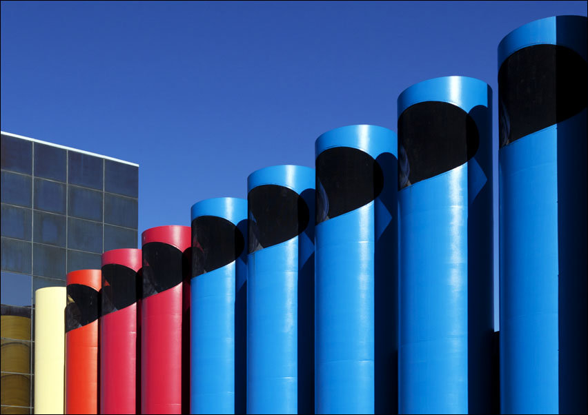 AT&T/SBC Switching Center., Carol Highsmith - plakat 70x50 cm