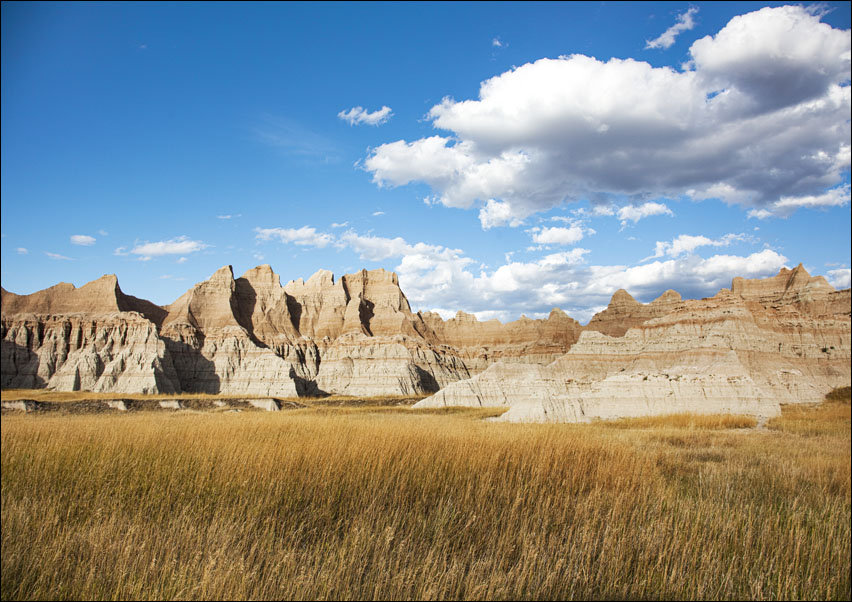 Badlands National Park., Carol Highsmith - plakat 30x20 cm