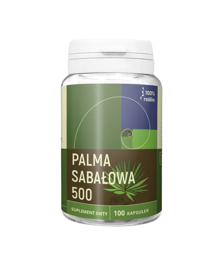 Palma sabałowa 500 mg 100 kapsułek NANGA