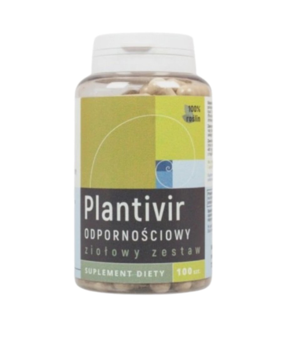 Plantivir odpornościowy 100 kapsułek Protokół Buhnera NANGA