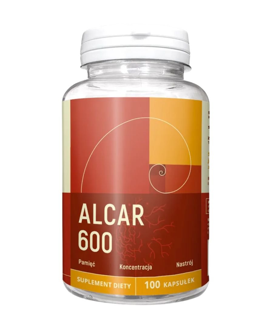 Alcar 600 mg 100 kapsułek NANGA