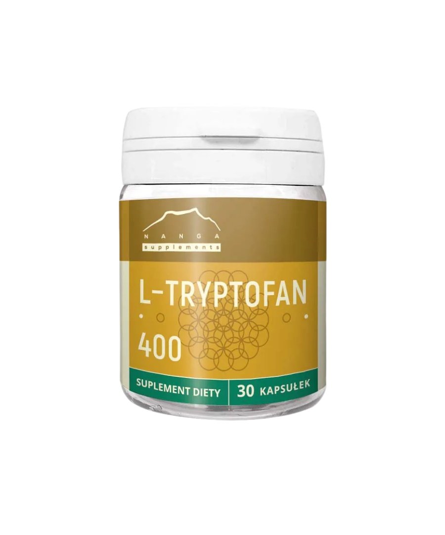 L-Tryptofan 400mg 30 kapsułek NANGA