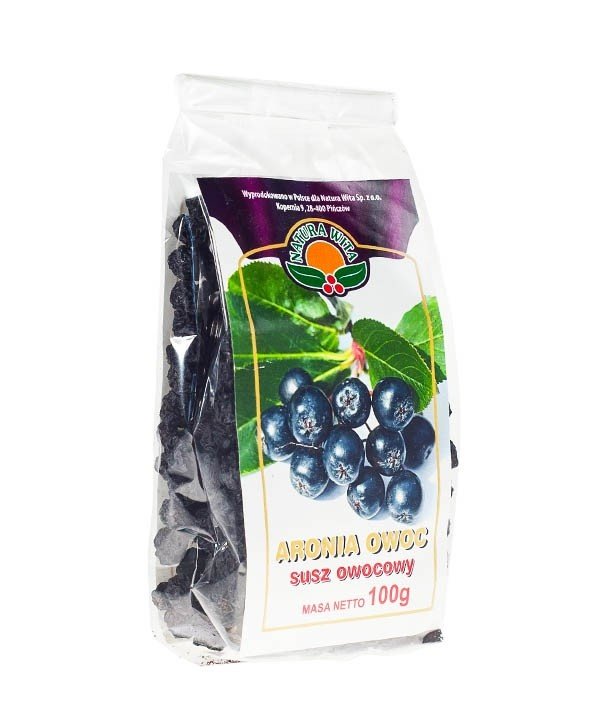 Aronia owoc suszony 100g NATURA WITA