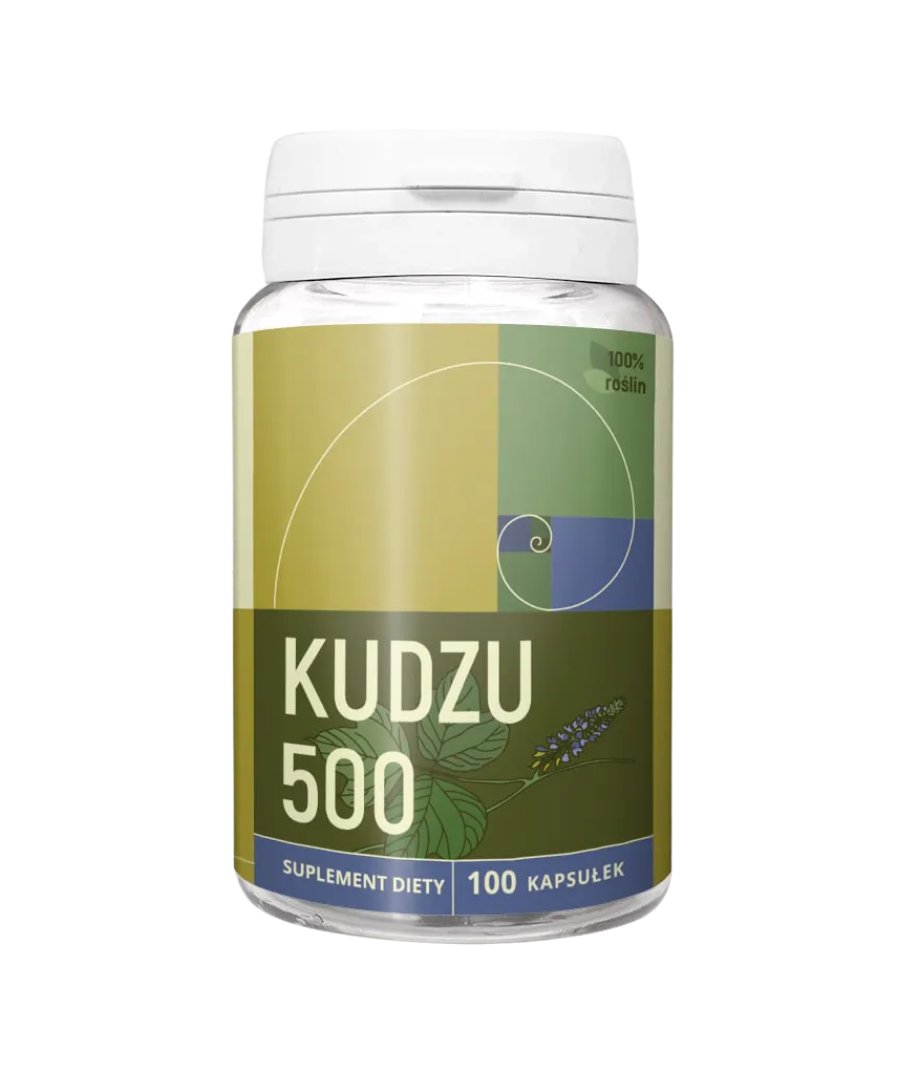 Kudzu 500 mg  Suplement diety, 100 kaps. Nanga